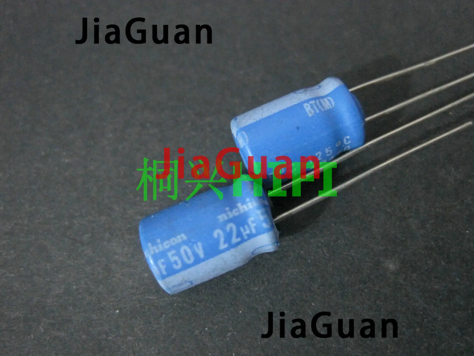 

20pcs NICHICON BT 50V22UF 8X11.5MM Aluminum electrolytic capacitor bt 125degrees 22uF/50v military industrial capacitor 22UF 50V