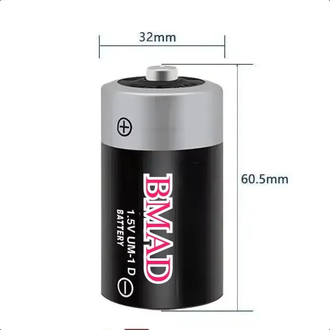 1.5V 2.5AH 1200mah Large Capacity Battery Suitable for Water Heaters Natural Liquefied Gas Flashlights Recorders