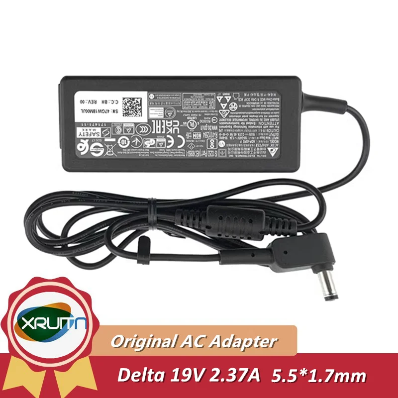 Genuine Delta ADP-45HE B ADP-45E F 19V 2.37A AC Adapter 45W Charger for ACER ASPIRE E3 E5 ES1 R3-431T TRAVELMATE V3-112P SERIES