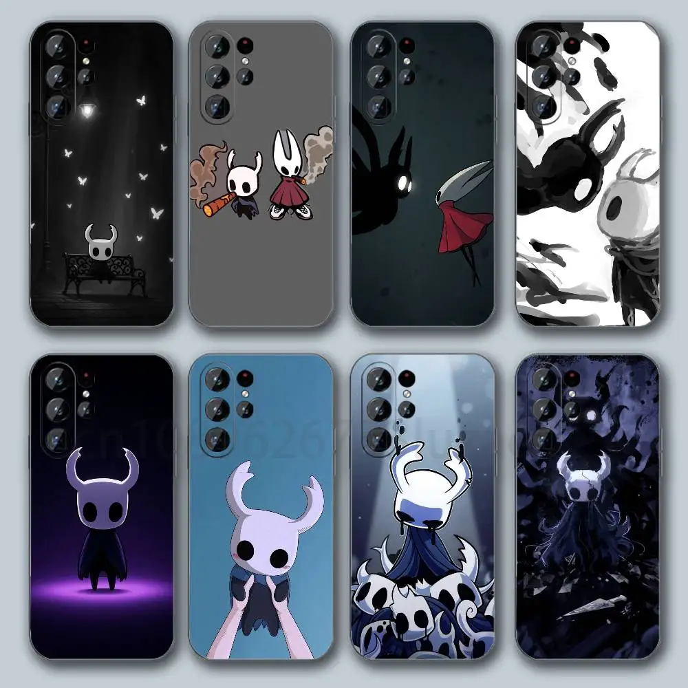 Hollow K-Knight  For Samsung Galaxy S26 S25 S24 S23 S22 S21 FE Plus Ultra Cover TPU Shockproof Phone Cover S 25 24 23 22
