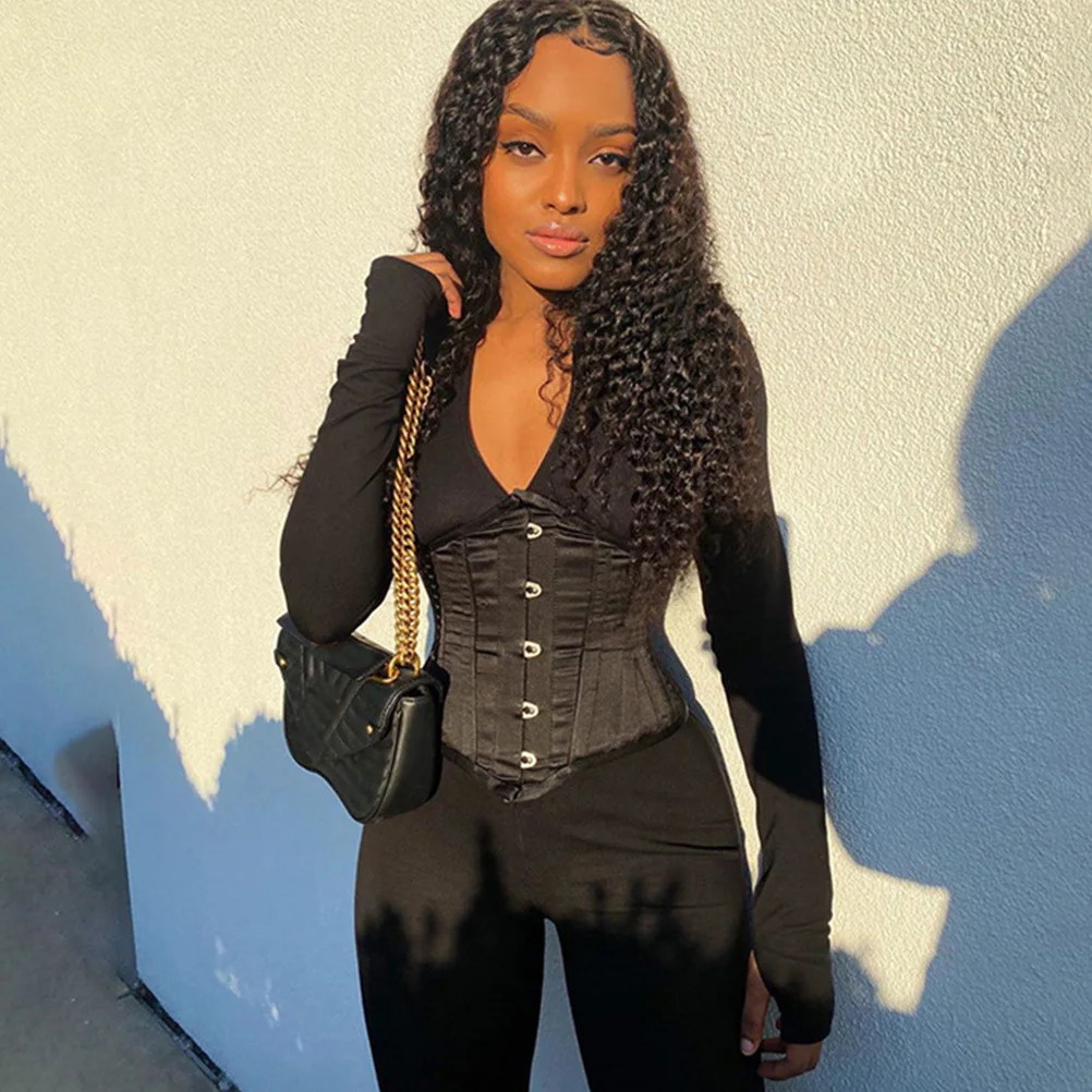 

1Pcs Shapewear Corset Waist Trainer for Women Strong Elastic Recovery Close-Fitting Sculpting Belt Ideal Gym Park Daily Use M