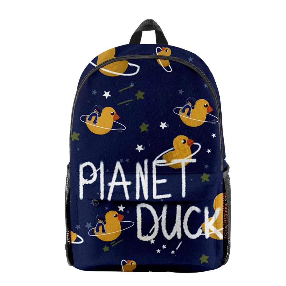 

Popular Youthful quackity Student School Bags Notebook Backpacks 3D Printed Oxford Waterproof Boys/Girls Funny Travel Bags