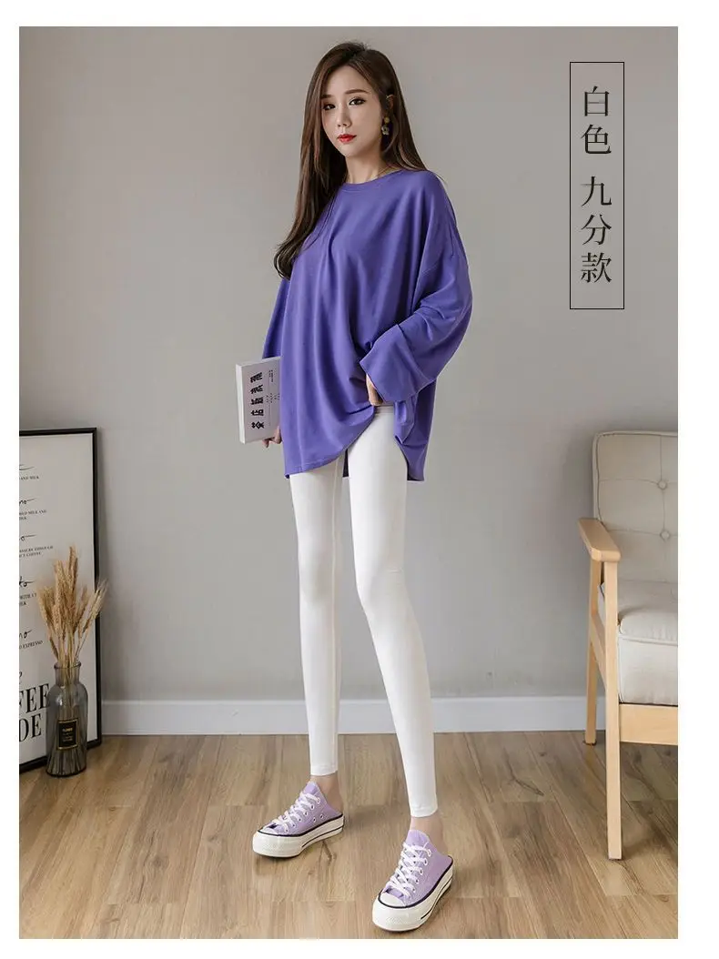 Sporty Leggings Woman Knitted Elastic Fitness Trousers Velvet Plush Lined Cozy Outdoor Stylish Slim Fit Fashionable Micro Horn