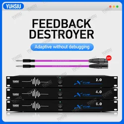 Professional Feedback Destroyer 2 in 2 Out Performance Stage Conference Automatic Anti-Howling KTV Microphone Frequency Shifter