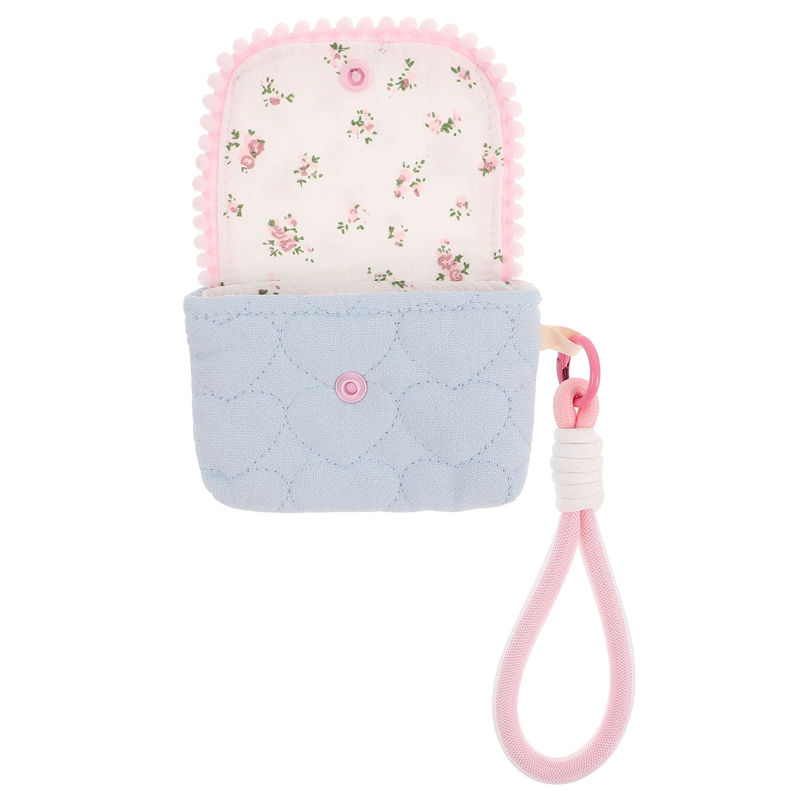 

Camera Storage Bag Portable Cotton Floral Design Antidrop Travel Organizer Pouch for Outdoor Adventures and Protection