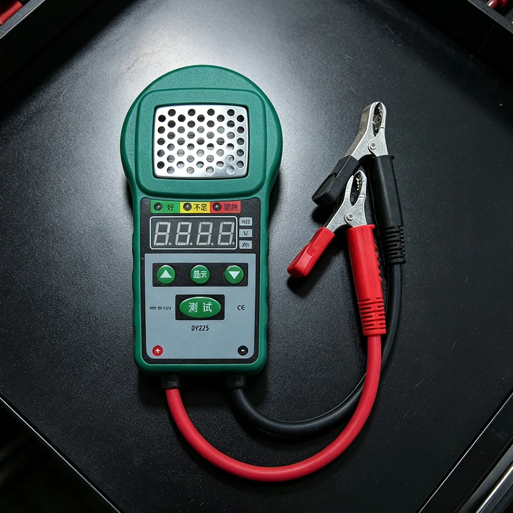 DY225 Automotive For Battery Tester for EV Maintenance - Load Test Startup Capability Charging System Evaluation Tool
