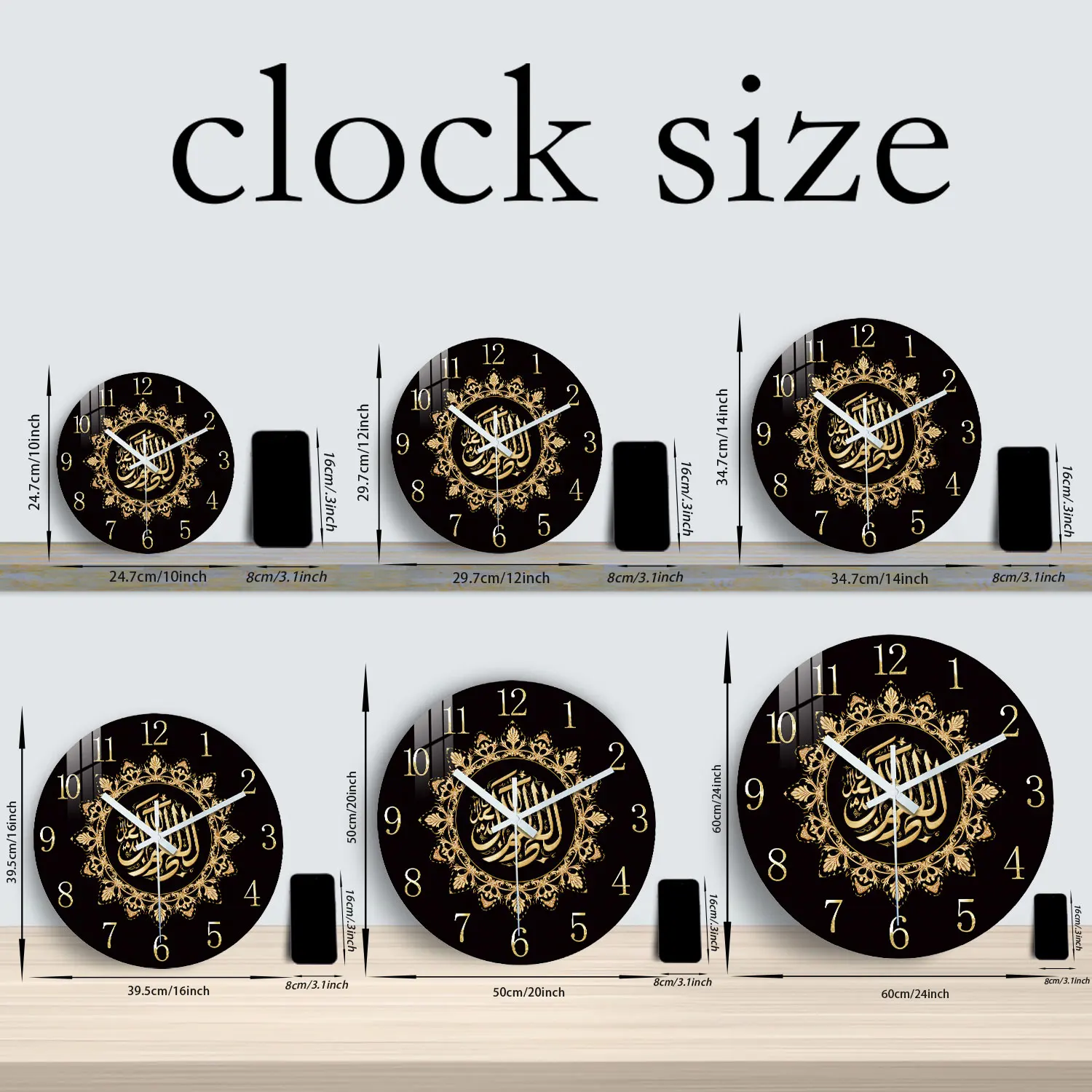 Thumbnail 3 - #17 Latest Large Decorative Wall Clocks Price Drops