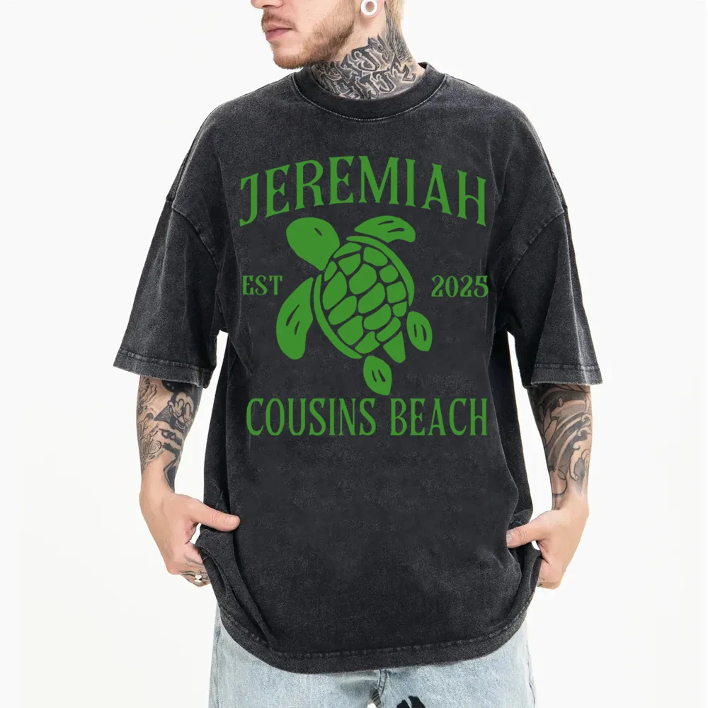 قميص Cousins Beach The Summer I Turn Pretty Season 3 للفتيات من القطن تي شيرت صيفي