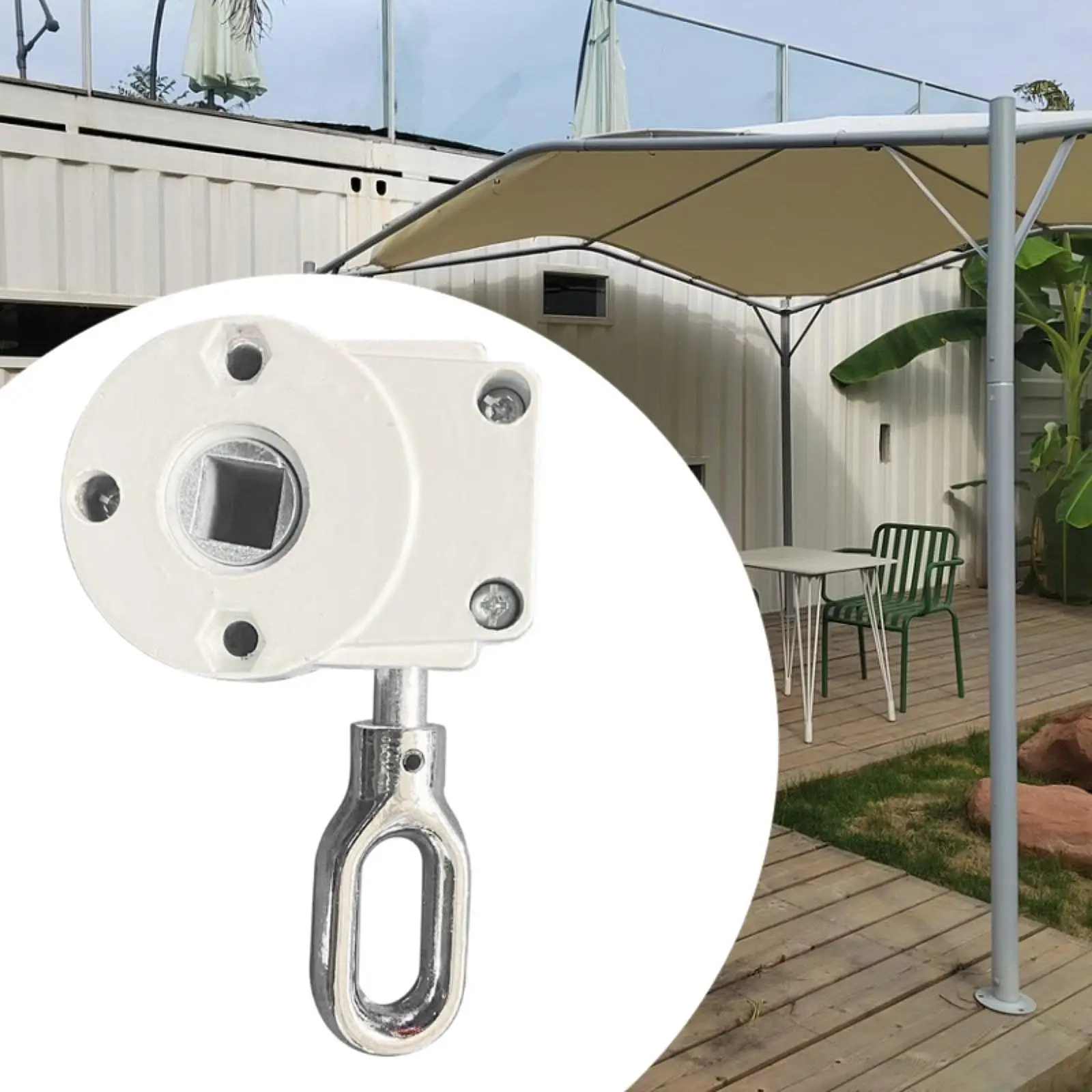 

Awning Drive Gear Crank Drive Tool Awning Parts for Rain Shelter Yard Garden