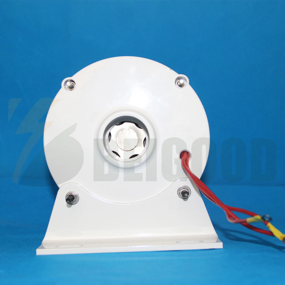 New Arrival Low Speed 3000W 12V 24V 48V Gearless Permanent Magnet Generator Use For Wind Turbine Water Turbine DIY