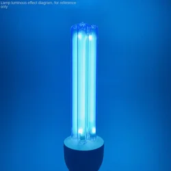 Effective Shelley E27 Spiral 25W UV-C Germicidal Lamp with or without Ozone for Home Disinfection