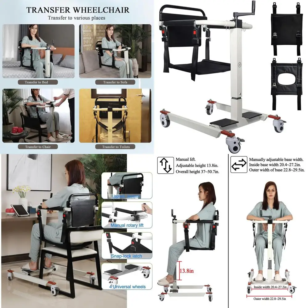 

Кресло-подъемник для перемещения пациентов, инвалидная коляска-подъемник для дома, портативный подъемник для пациентов для автомобиля, приспособление для подъема пациентов, инвалидная коляска для ванной