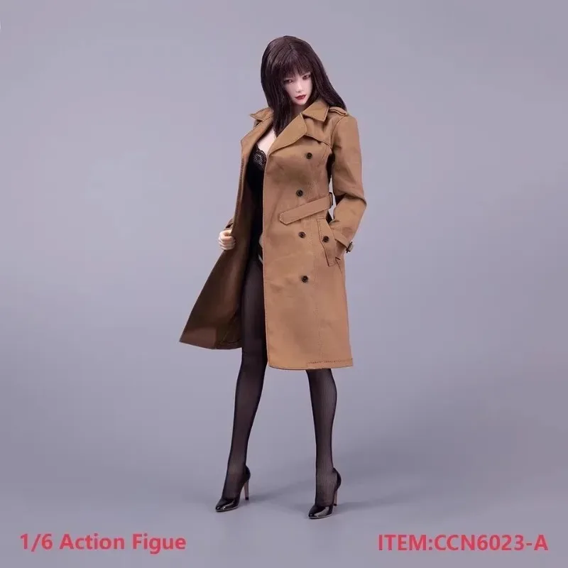 1/6 مقياس الجندي ملابس طويلة سترة واقية معطف دمية نموذج ل 12 "أنثى لعبة أرقام Tbl S07 S16 هوايات الثدي الصغيرة