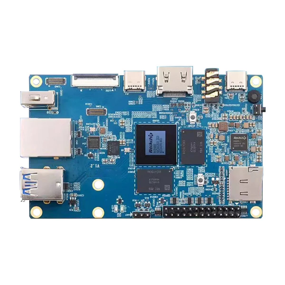 Для Orange Pi 5 макетная плата 16 ГБ ОЗУ Linux LPDDR4 8K RK3588S восьмиядерный 64-битный процессор с поддержкой Orange Pi OS