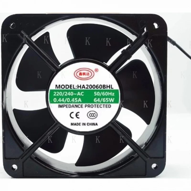 

C ДЛЯ 1 шт. HA20060BHL AC220V/240V 0,44A/0,45A 20 см осевой вентилятор переменного тока