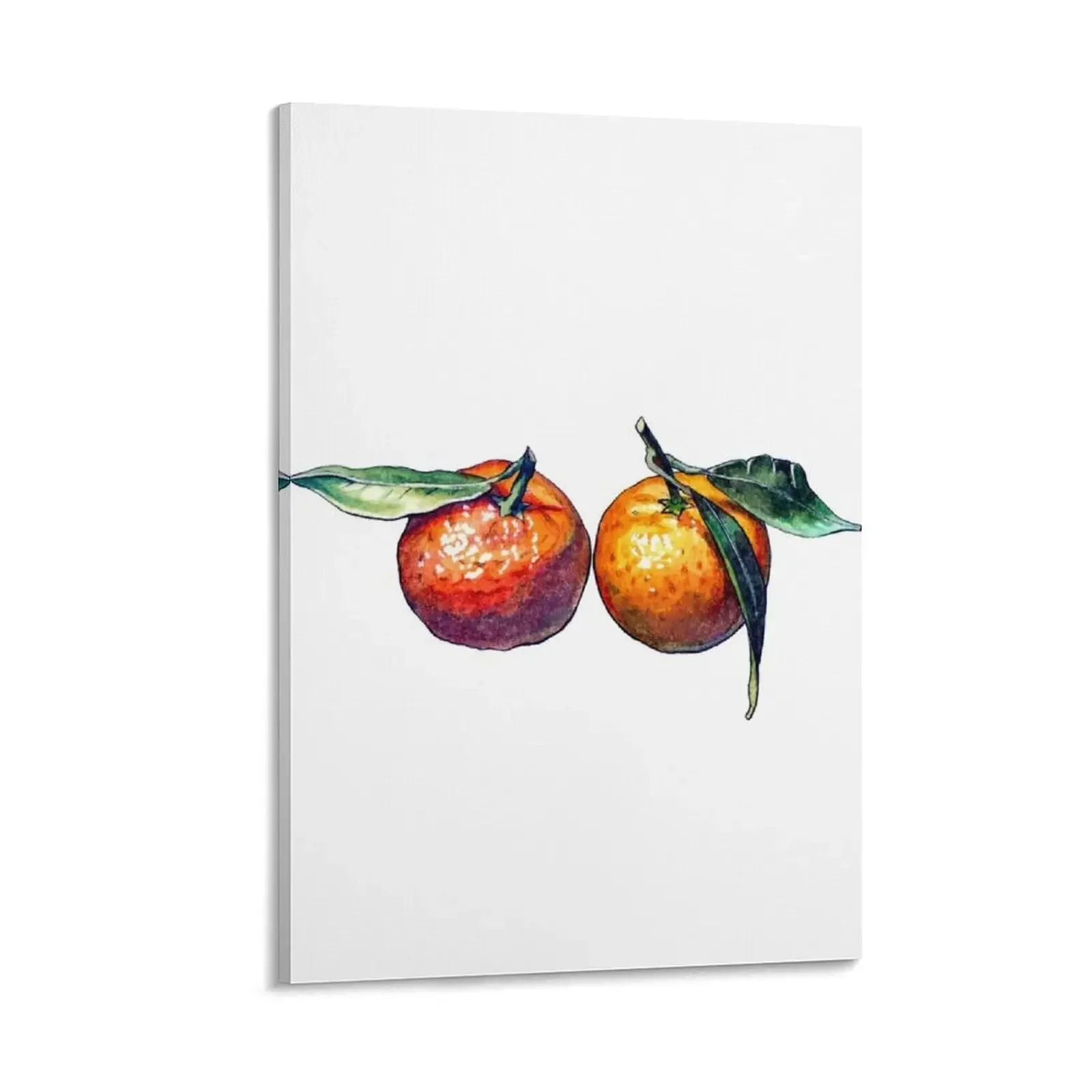 

Watercolor Tangerine Couple Canvas Painting Wall posters room decorations for men home decorations and organization