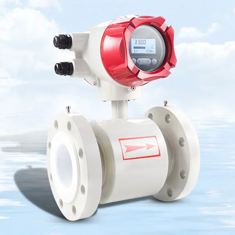 

2025 hot sale High Accuracy RS485 digital magnetic water electromagnetic flow meter
