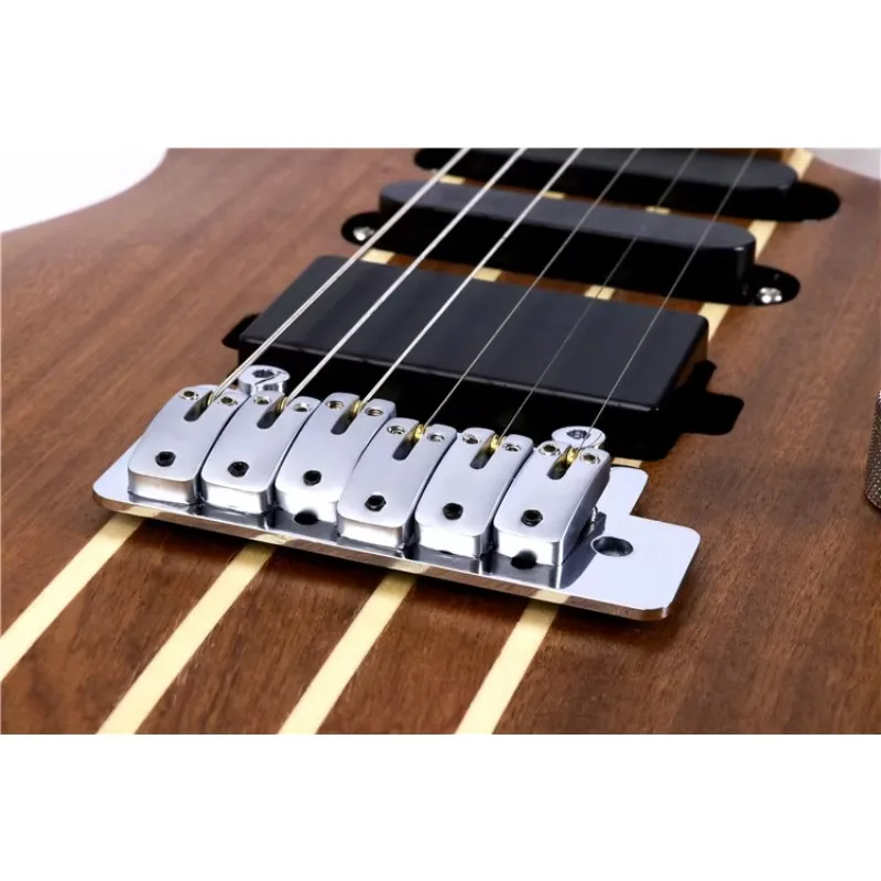 Neck Through Body Conjoined Electric Guitar Left Right Handed for Custom Guitar