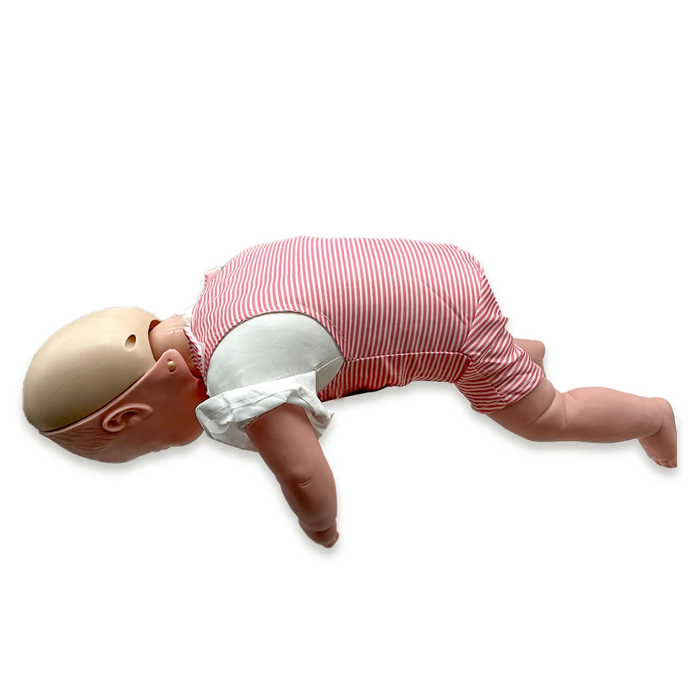 CPR Baby Resusci Infant Training Manikin PVC Model School Educational Baby Resusci Model Medical Science Teaching Tool New