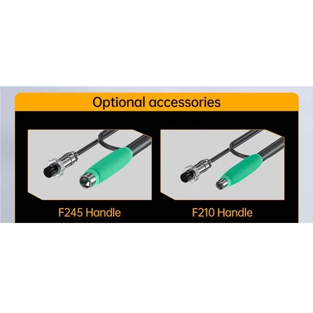 Maniglia della stazione di saldatura per ferro di ricambio F210/F245 per strumenti di impugnatura DWS-200 strumenti professionali accessori per