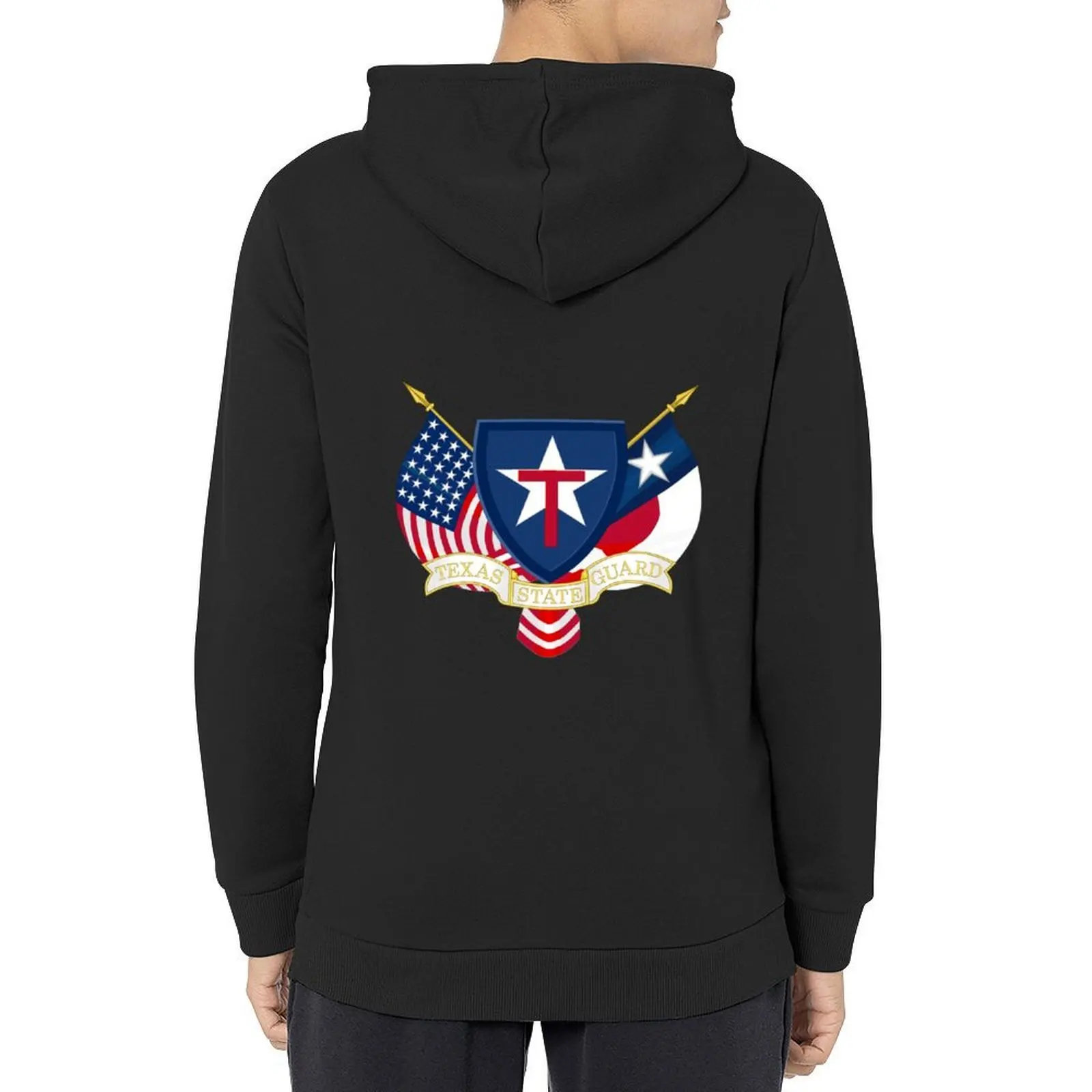 

Texas State Guard Hoodie korean style clothes autumn clothes anime clothes hooded shirt big size hoodie
