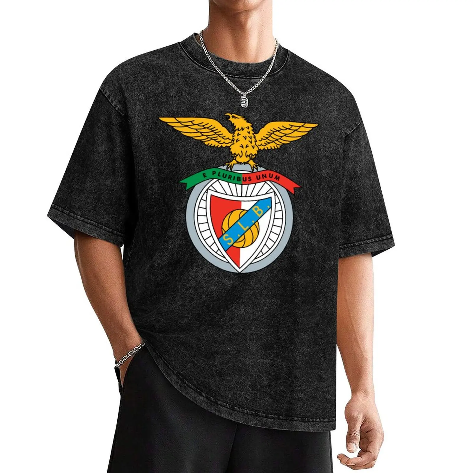 Benfica T-Shirt tops plus sizes new edition luxury t-shirt workout shirts for men