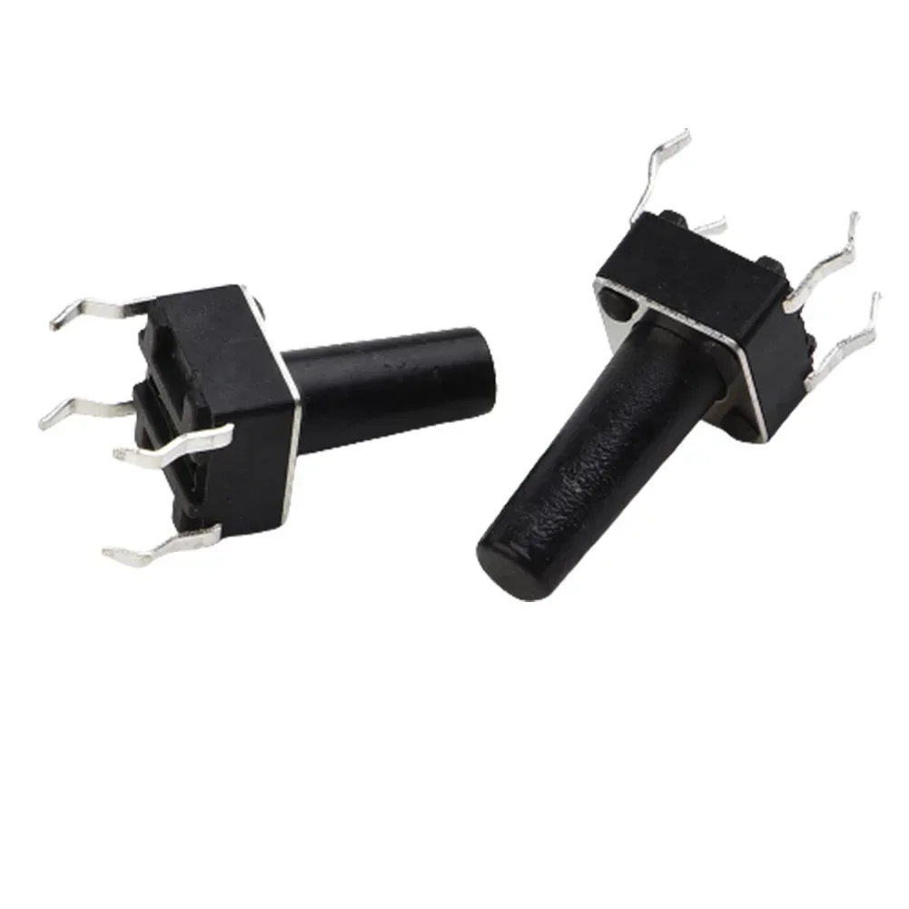 

10 Value Tactile Push Button Switch Set Assorted Button Momentary Push 4.3mm-14mm Set Switch Tact Tactile Fashion