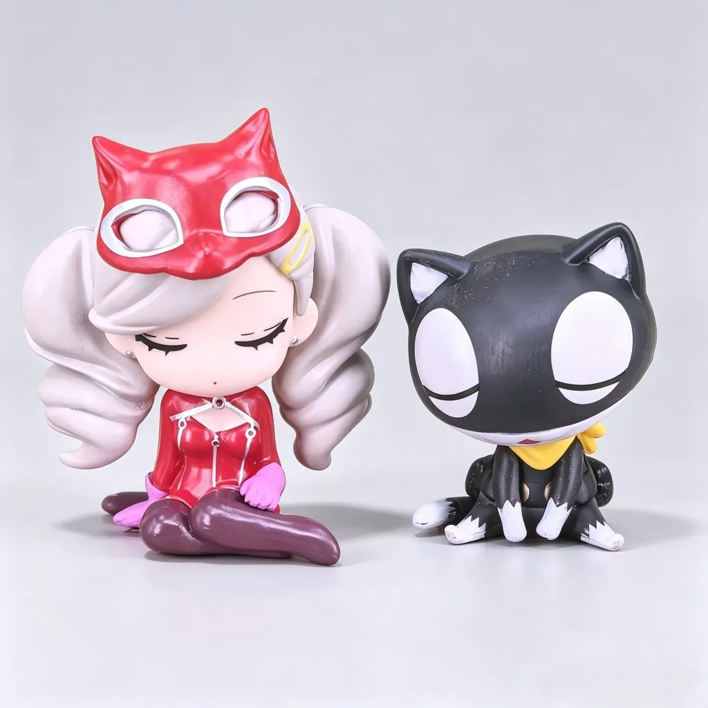 Anime Toy P5 Royal Edition Sleeping Sits Side By Side Figure 1 Joker Mona Skull Panther Fox Collection Figures - view 3