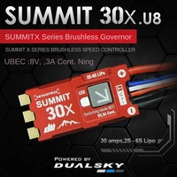 DUALSKY SUMMIT 30X.U8 for gliders，SUMMIT series brushless speed controller