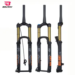 MTB Forks 160mm/175mm travel 29 inch Mountain Bike Forks Shock Absorber suspensions Damping Barrel Axle Fork air fork