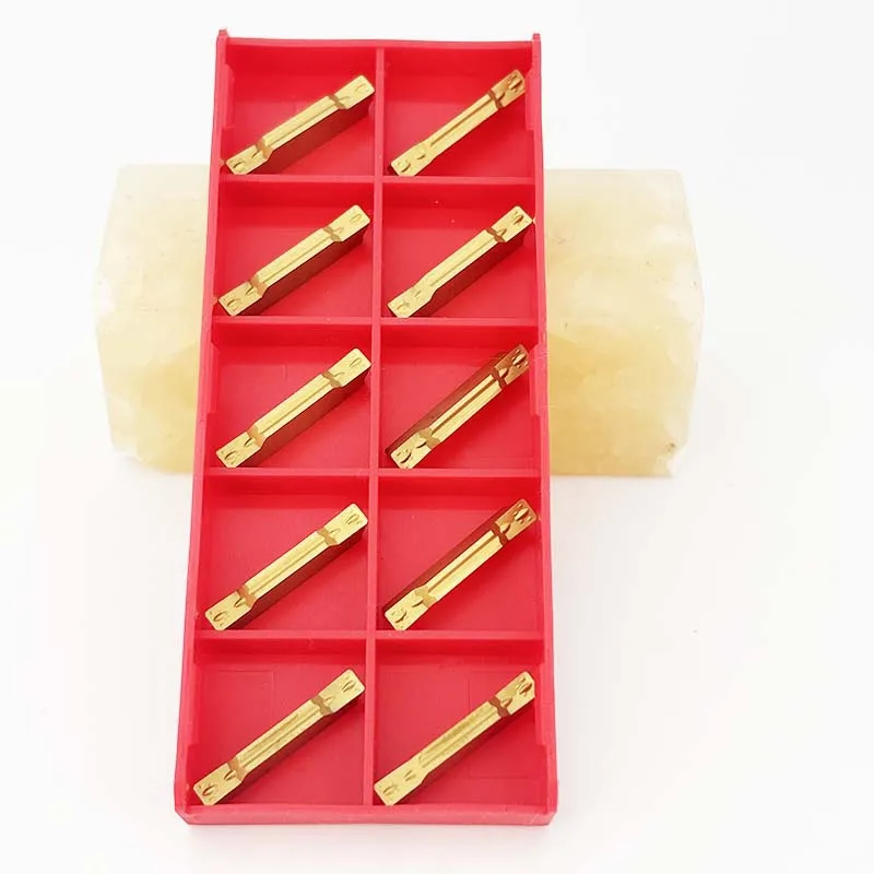 10pcs Carbide Inserts MGMN300-M NC3030 NC3020 PC9030 CNC Grooving/Parting Blades Milling Tool