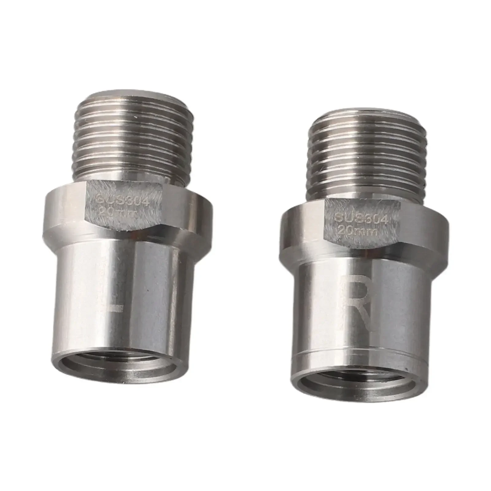 Efficiently Increase Your Bike's Performance With Stainless Steel Adapter Set For Standard Sized Cranks And Pedals