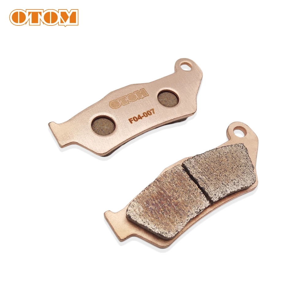 OTOM Front Brake Pads F04 Motorcycle Copper Sintering Disc Brakes Disks For KTM SX SXF XC XCF XCW EXC MXC HUSQVARNA FC FE TC TE