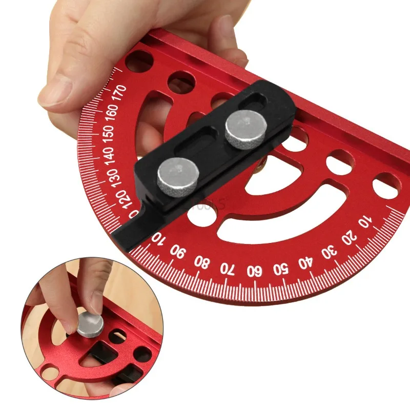 Adjustable High Precision Angle Ruler Positioning Block Multifunctional 90 Degree Industrial Woodworking Angle Measuring Tool