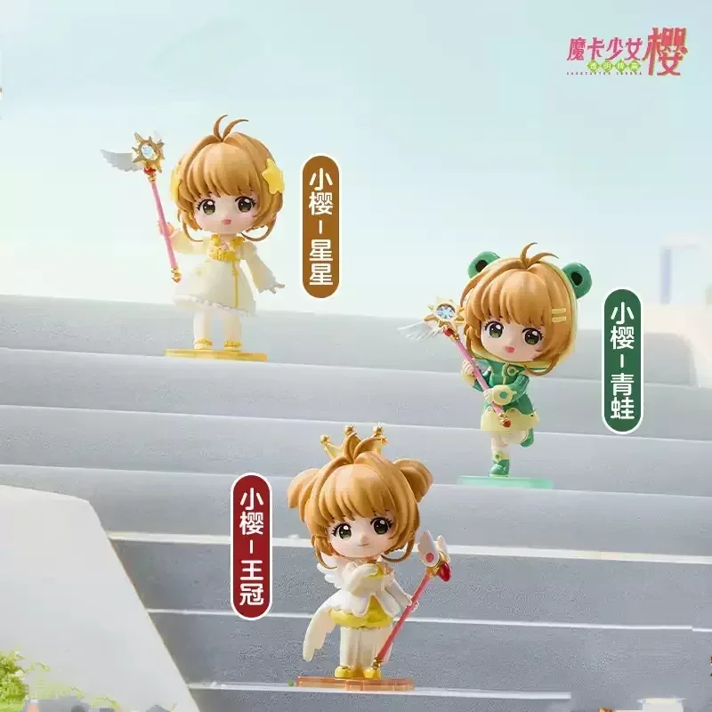 

Cardcaptor Sakura Series Genuine Blind Box Toys Kawaii Anime Action Figure Caixa Caja Surprise Mystery Box Dolls Girls Gift