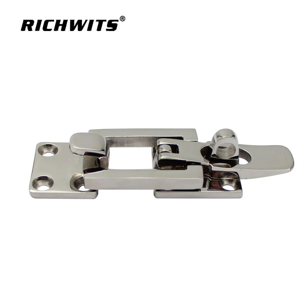 316 stainless steel Hasps Drawer Latches Decorative Suitcases Hasp Latch Buckle Clasp Furniture Hardware