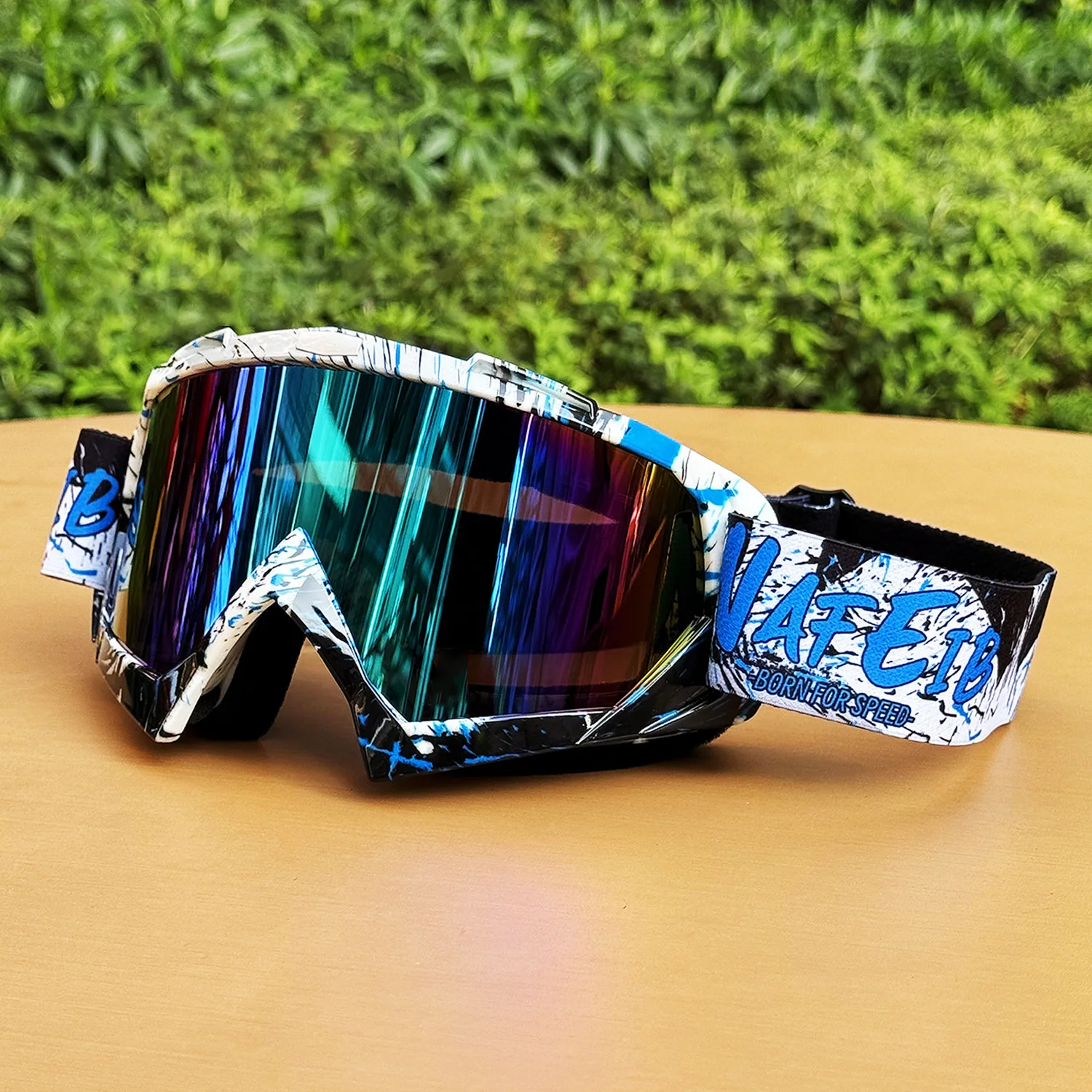 نظارات للدراجات النارية على الطرق الوعرة للجنسين، عدسات عالية الوضوح، نظارات دراجات نارية مضادة للضباب، نظارات ركوب الخيل، دراجة نارية MX للطرق الوعرة