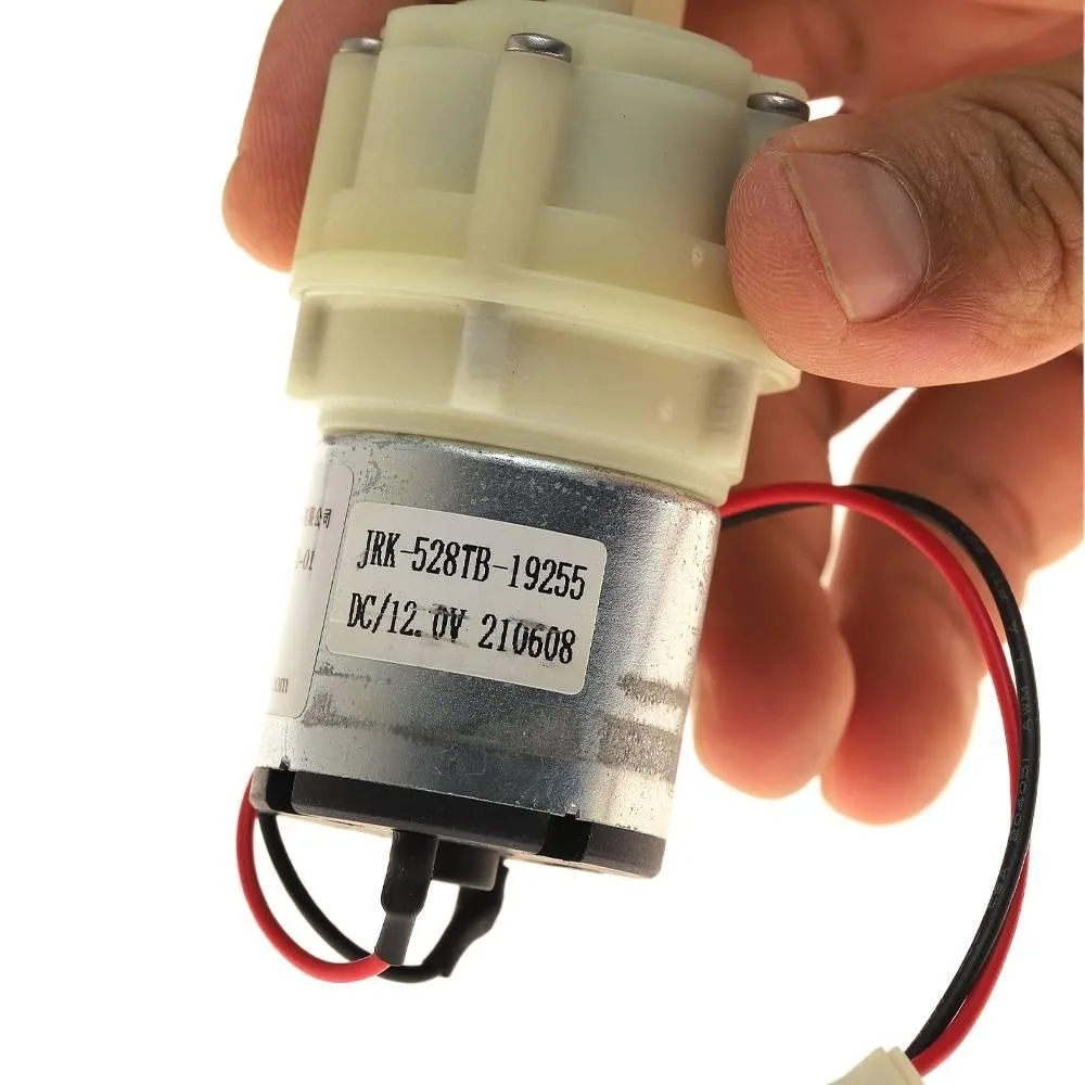 DC6-12V Small 528 Water Pump with DC Motor 1. 3L/1.7L/Min Large Water Flow Self-priming Pump for Drinking Mini Water Pump