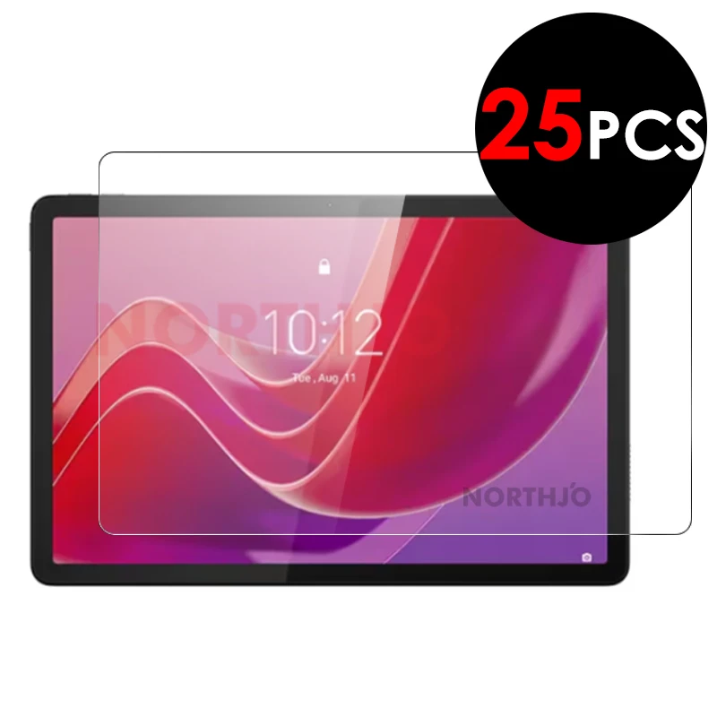 25Pcs 0.3mm For Lenovo Tab M11 M10 M9 K11 PLUS P11 Gen 2 3 Clear Tempered Glass Screen Protector