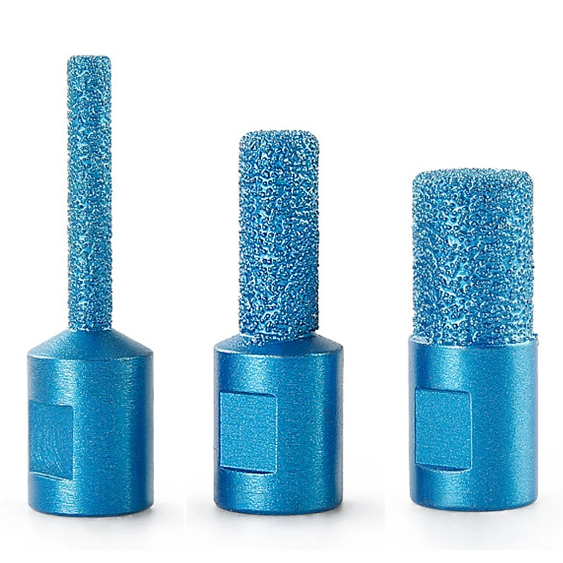 1Pc M10 Vaccum Brazed Diamond Core Drill Bits Angle Grinder Trimming Knife Milling Cutter For Ceramic Tile Marble Glass Granite