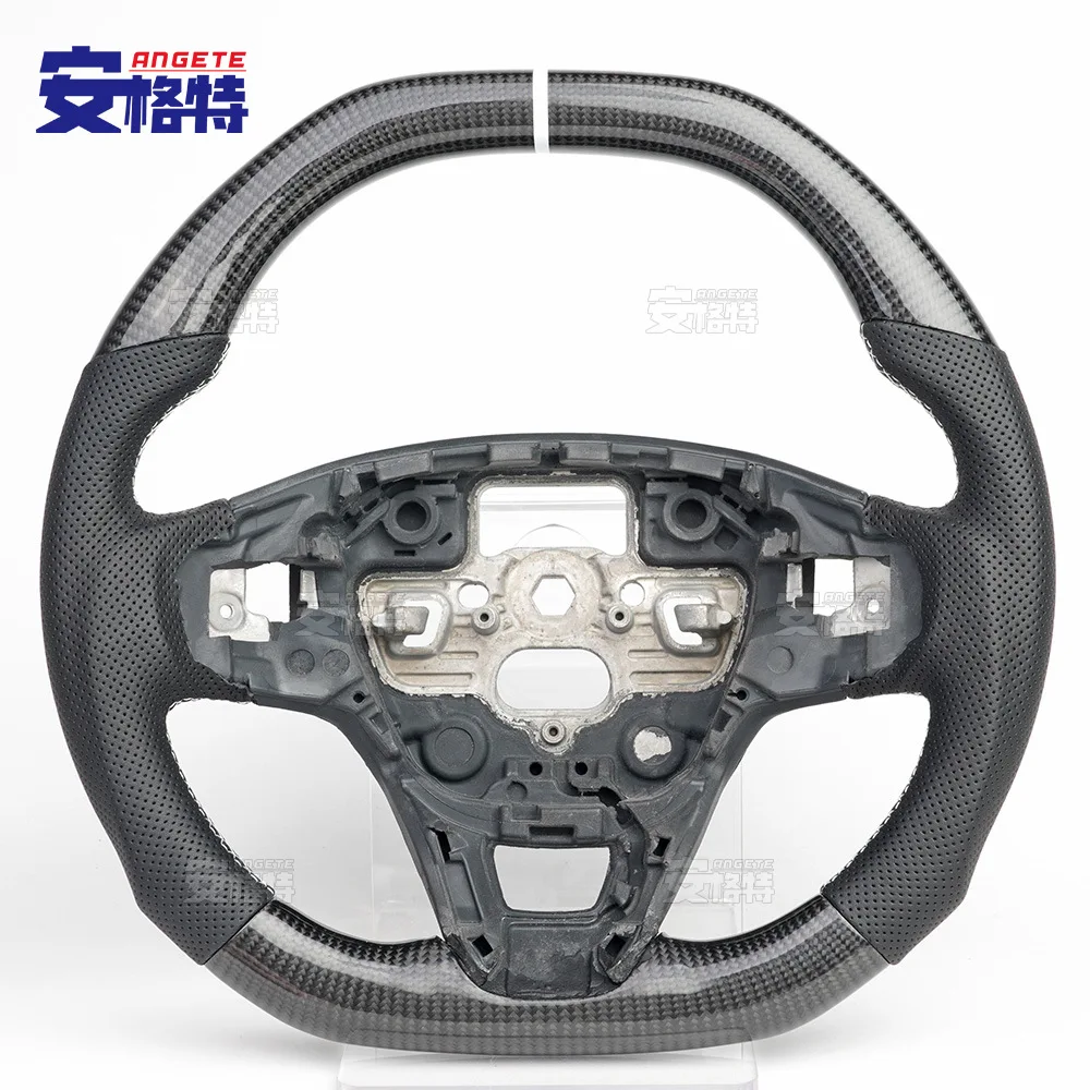

Applicable to:Suitable for Ford 19 Focus Carbon Fiber Perforated Leather Car Steering Wheel Customized Steering Wheel