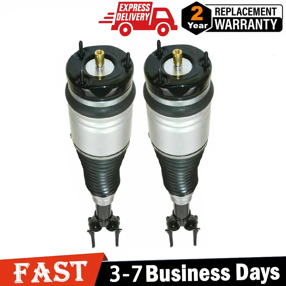 2x Front Air Suspension Shock Struts For Jeep Grand Cherokee WK WK2 3.6 V6 2011-