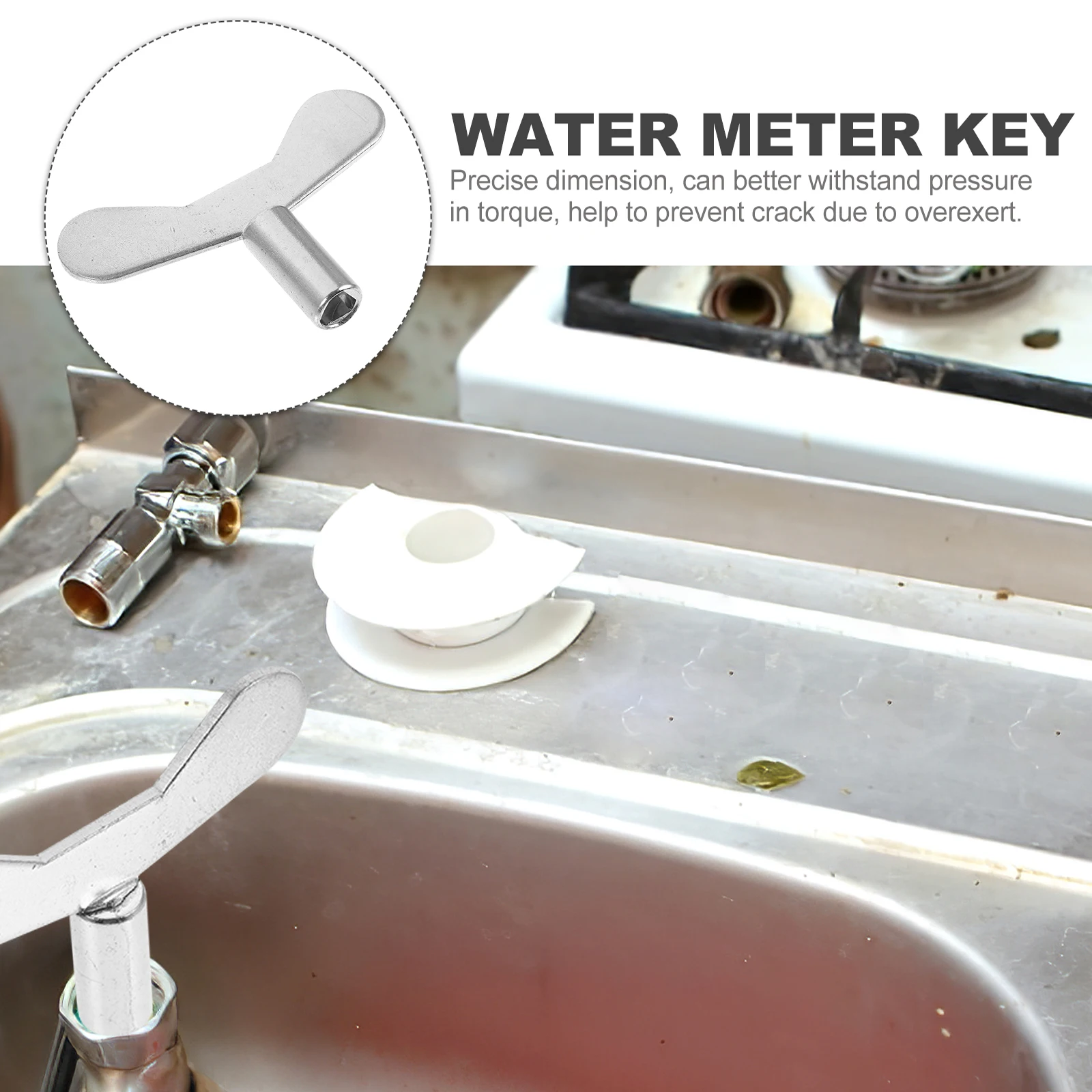 

4Pcs Water Meter Keys Triangular Wrenches MultiFunctional Radiator Utility Keys Plumbing Bleeding Tools