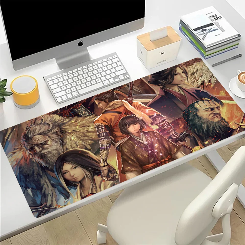 SEKIRO Shadows Die Twice Large Mouse Pad Gaming Mousepad PC Gamer Computer Office Mouse Mat XXL Laptop Keyboard Mat Desk Pad