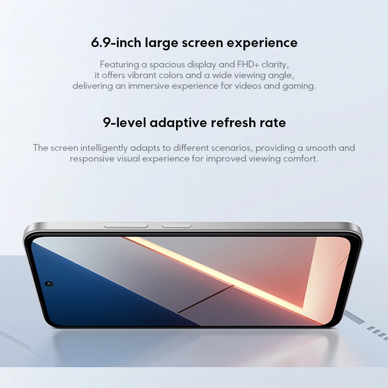 POCO M7 5G الإصدار العالمي سنابدراجون ®   هاتف ذكي 685 بشاشة 6.9 بوصة 144 هرتز FHD + DotDisplay كاميرا 50 ميجابكسل وبطارية 7000 مللي أمبير في الساعة Xiaomi HyperOS 2 NFC