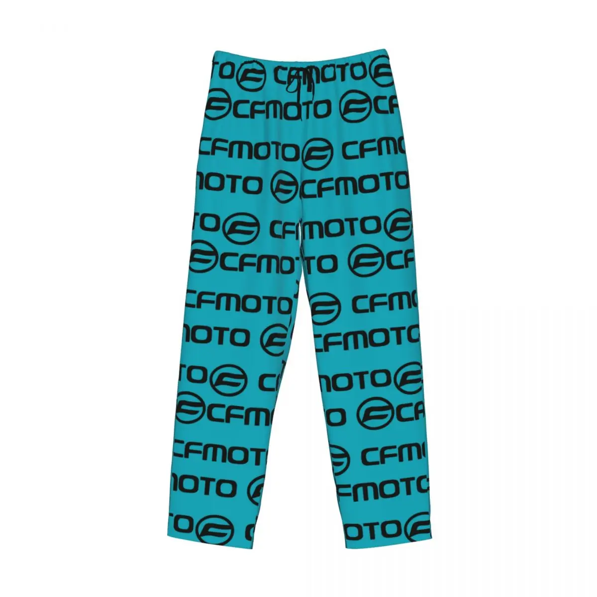 Personalizado novo cfmotos motocicletas calças de pijama masculino lounge sleep cordão pijamas bottoms com bolsos