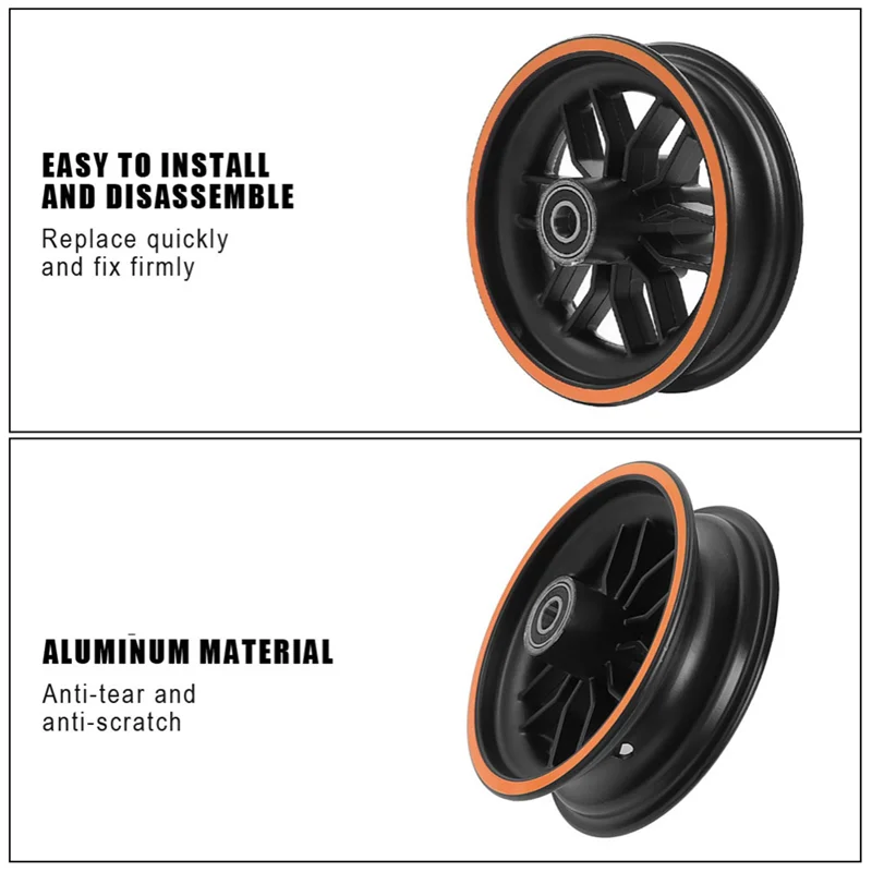For KUGOO KIRIN Kukirin G2 MAX Electric Scooter Front Wheel Replacement Hub Accessory Parts