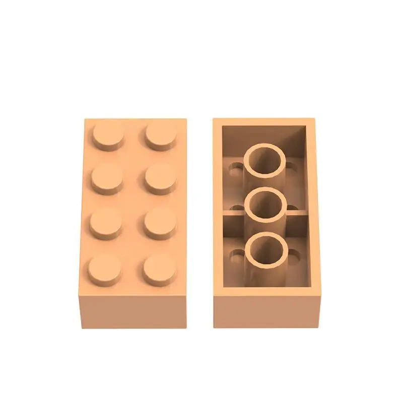 DIY Building Blocks Parts 2x4 Dots Bricks 3001 MOC Educational Creative Size Compatible Blocks Plastic Toys for Children