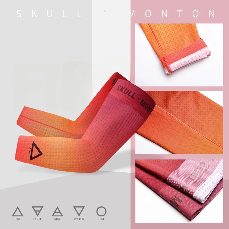 أكمام ركوب الدراجات من مونتون فايف إليمنتس، قابلة للتنفس، تمنح شعورًا بالبرودة، توفر حماية من الشمس، معدات ركوب الدراجات للجن...