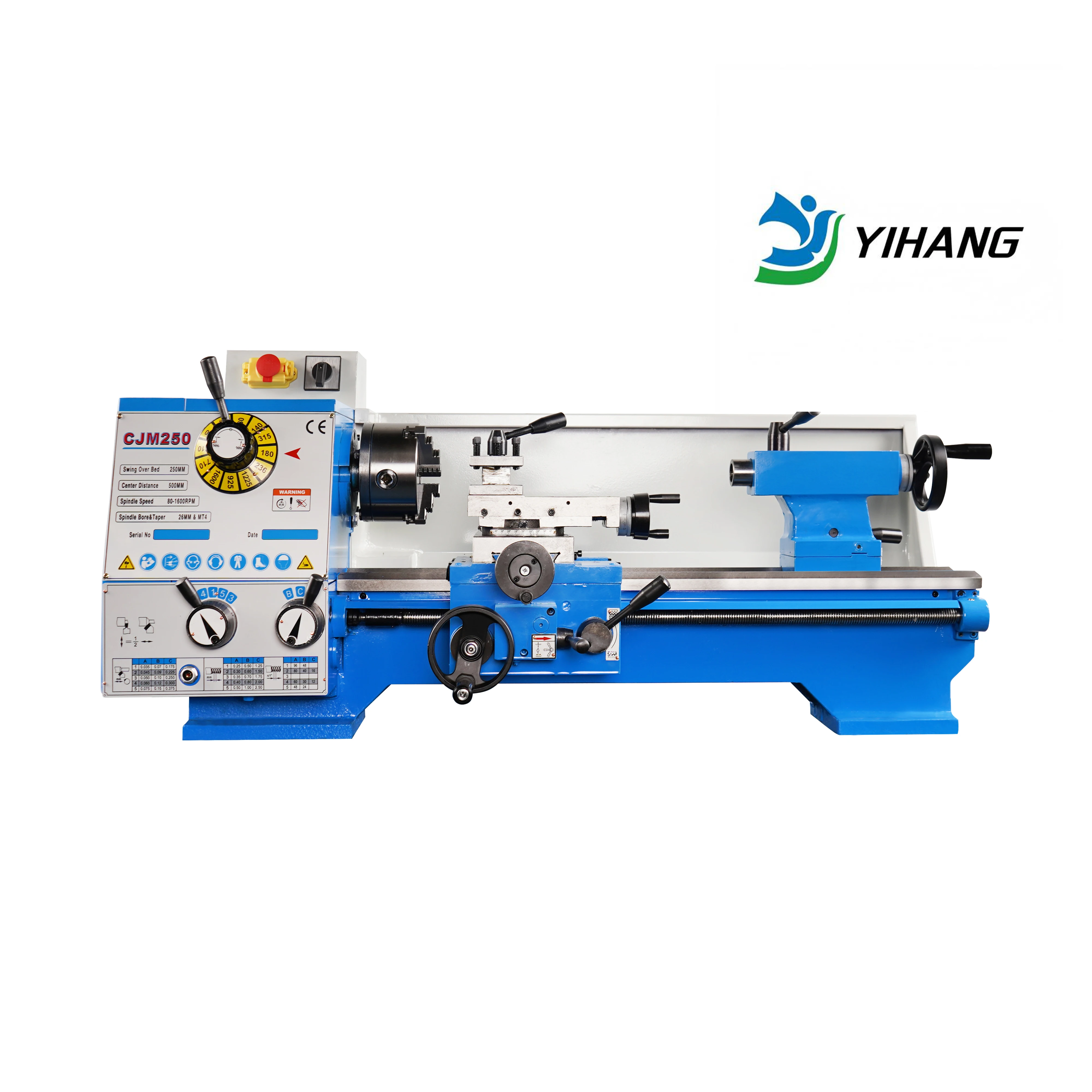 CJM250 مخرطة مقاعد البدلاء سيارة عامة مخرطة صغيرة أداة آلة منزلية صناعية